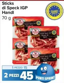 Carrefour Express Sticks di Speck IGP Handl offerta