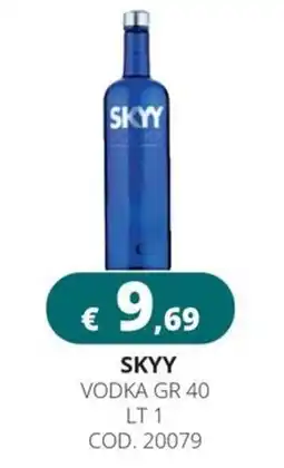 Altasfera Skyy vodka offerta