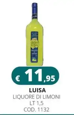 Altasfera Liquore di limoni Luisa offerta