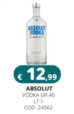 Altasfera Absolut vodka offerta