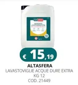 Altasfera Altasfera lavastoviglie acque dure extra offerta