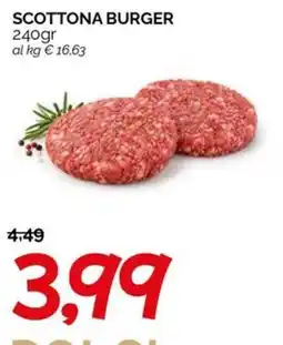 Hardis Scottona burger offerta