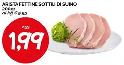 Hardis Arista fettine sottili di suino offerta