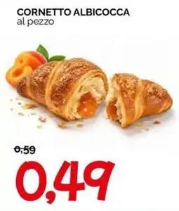 Hardis Cornetto albicocca al pezzo offerta