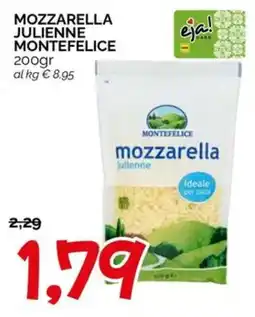Hardis Mozzarella julienne Montefelice offerta