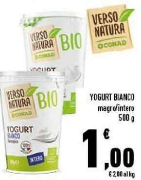 Conad Superstore Yogurt bianco offerta