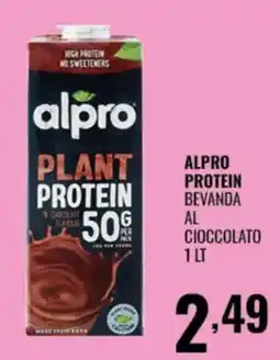Gecop Alpro plant protein bevanda al cioccolato offerta