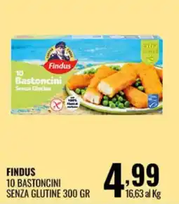 Gecop Findus Bastoncini Senza Glutine offerta