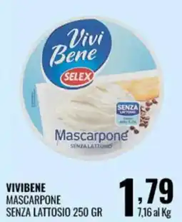 Gecop Vivibene Mascarpone senza lattosio offerta