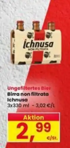 Interspar Birra non filtrata Ichnusa offerta
