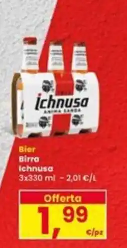 Interspar Birra Ichnusa offerta