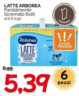 Hardis Latte Arborea parzialmente scremato offerta