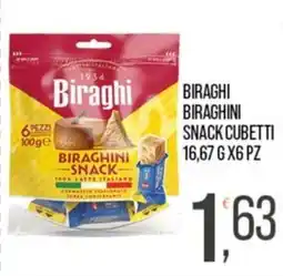 Cash pro Biraghi Biraghini Snack Cubetti offerta