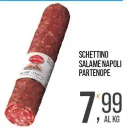 Cash pro Schettino salame napoli partenope offerta