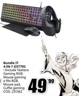 MediaWorld Bundle IT 4-IN-1 GXT792 offerta