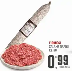 Marketpiù Salame Napoli Fiorucci offerta