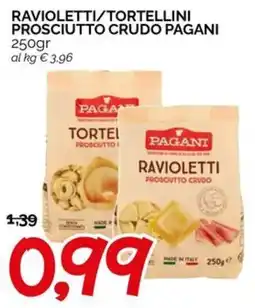 Hardis Raviolotti tortellini prosciutto crudo Pagani offerta