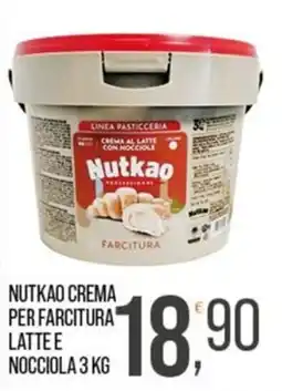 Cash pro Nutkao crema per farcitura latte e nocciola offerta