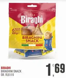 Marketpiù Biraghi Biraghini Snack offerta