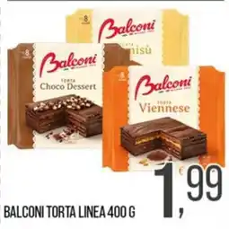 Cash pro Balconi torta linea offerta