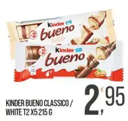Cash pro Kinder bueno classico / white offerta
