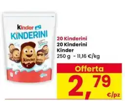 Interspar Kinder Kinderini offerta