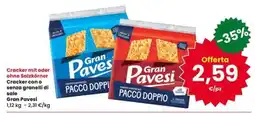 Interspar Cracker Gran Pavesi offerta