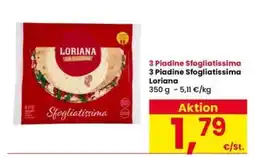 Interspar Piadine Sfogliatissima Loriana offerta
