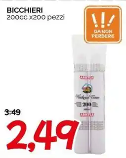 Hardis Bicchieri Aristea offerta