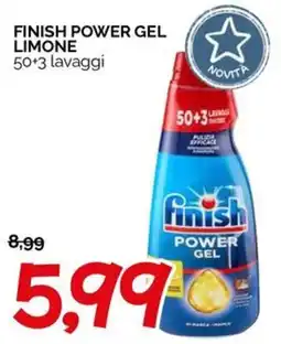 Hardis Finish power gel limone offerta