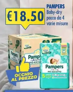 Magika Shop Pampers Baby-dry offerta