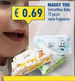 Magika Shop Salviettine Baby Maggy You offerta