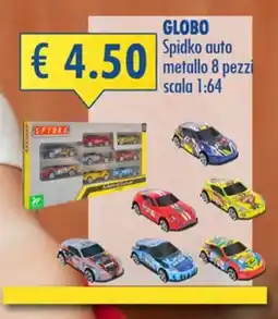 Magika Shop Globo Spidko auto metallo offerta