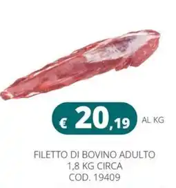 Altasfera Filetto di bovino adulto offerta