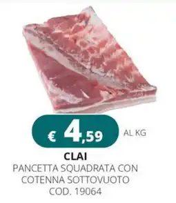 Altasfera Clai pancetta squadrata con cotenna sottovuoto offerta
