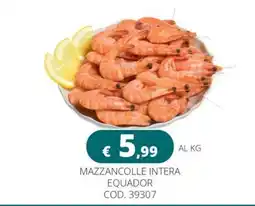 Altasfera Mazzancolle intera Ecuador offerta