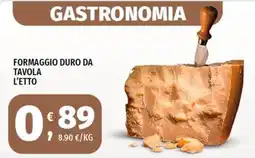 Vivo Supermercati Formaggio duro da tavola offerta