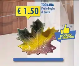 Magika Shop Piatto Foglia di acero offerta