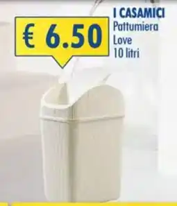 Magika Shop I CASAMICI Pattumiera Love offerta
