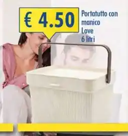 Magika Shop Portatutto con manico Love offerta
