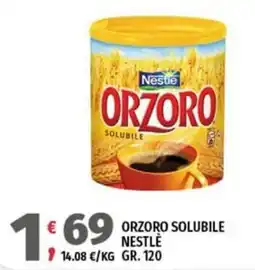 Vivo Supermercati Orzoro solubile Nestlé offerta
