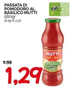 Hardis Passata di pomodoro al basilico Mutti offerta
