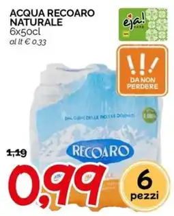 Hardis Acqua Recoaro Naturale offerta