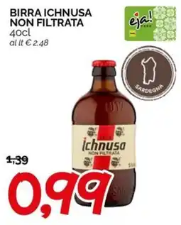 Hardis Birra Ichnusa non filtrata offerta