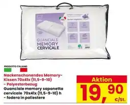 Interspar Guanciale memory cervicale offerta