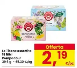 Eurospar Le Tisane assortite Pompadour offerta