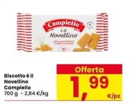 Eurospar Biscotto è il Novellino Campiello offerta