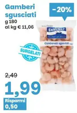 Prix Quality Gamberetti sgusciati Sealros offerta