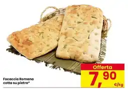 Eurospar Focaccia Romana cotta su pietra* offerta