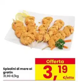 Eurospar Spiedini di mare al gratin offerta